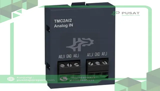 Schneider Electric TMC2AI2 Cartridge, I/O Extension, 2 Analog Current Inputs, Modicon M221
