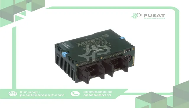 Panasonic Industrial Automation AFP0RC32T PLC, Micro, 32K Steps, NPN 0.1A, 24 VDC,16 inputs, 16 outputs, MIL Conn - gambar 2