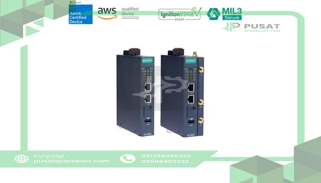 Moxa UC-8220-T-LX-AP-S Industrial PC, Arm Cortex-A7, 2GB, 8GBeMMC, AP LTE Cat 1, CAN, UC-8200 Series