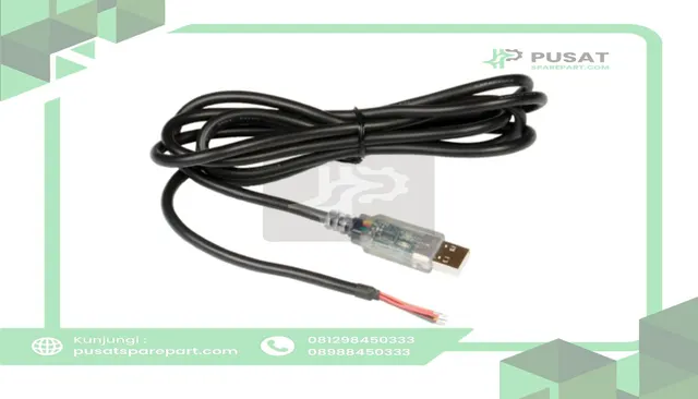 FTDI TTL-232RG-VIP-WE Cable, Assembly, Usb-Uart W/Leds, 6 Cond., 24Awg, Stripped Wire End