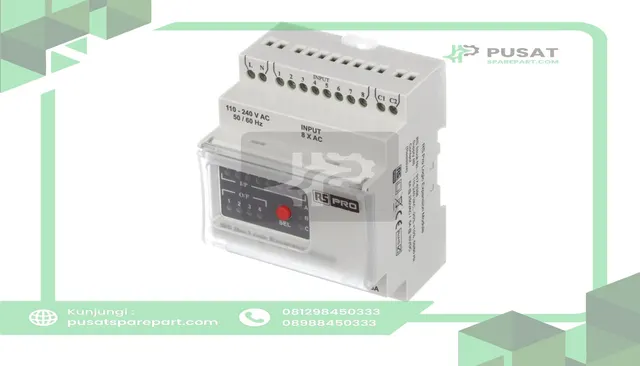RS PRO 9176386 Expansion Module 240VAC 8xInput 4xOutput Without Display DIN Rail - gambar 5