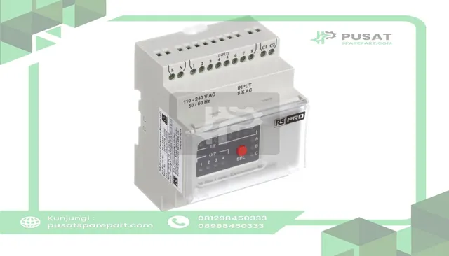 RS PRO 9176386 Expansion Module 240VAC 8xInput 4xOutput Without Display DIN Rail - gambar 3