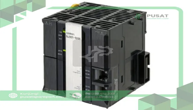Omron Automation NJ301-1100 Machine Controller CPU, 4 Axis, eCat EIP, 5 MB, NJ301 Series