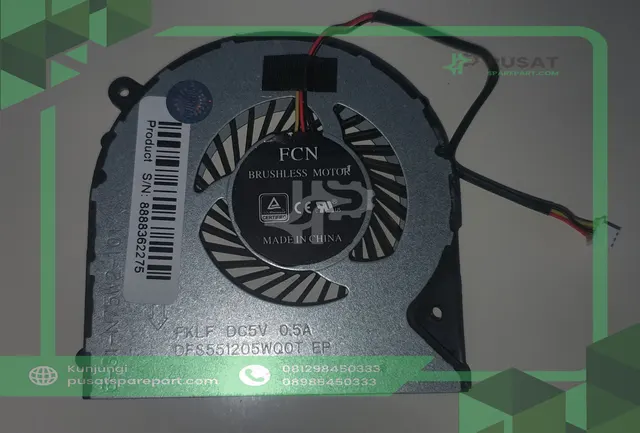 Cooling fan DFS551205WQ0T DC 5V 0.5A