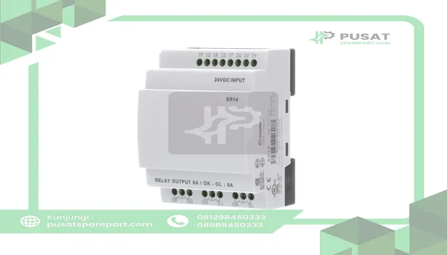 Crouzet 88970231 I/O Extension Module, XR14, 24VDC, 8 Input, 6 Relay Output - gambar 5