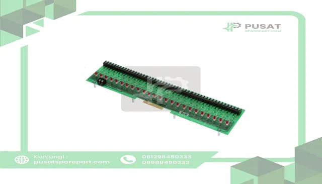 Opto 22 PB24 Rack, Mounting, 24, 50, Screw, 50 Conductor Edge Card Connector, Rack - gambar 5