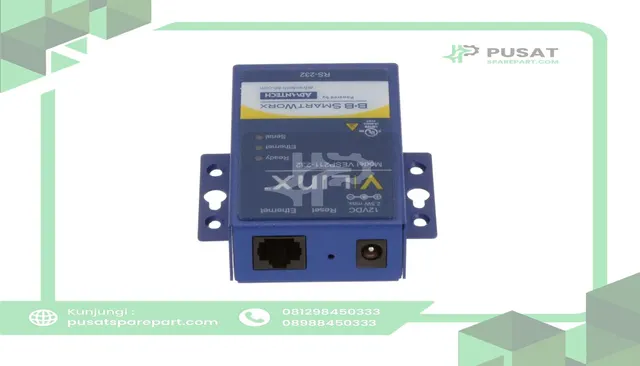 Advantech BB-VESP211-232 Serial Device Servers, One ETH to One RS-232 port, AC Power, Panel Mount, 12 VDC - gambar 2