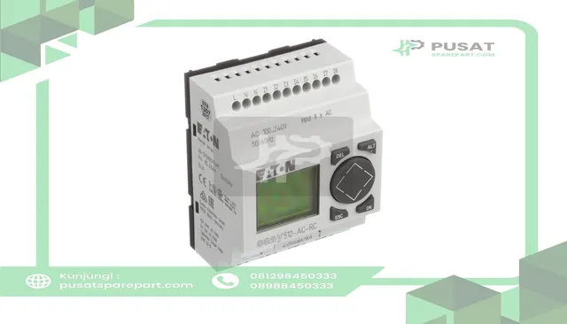 Eaton - Cutler Hammer EASY512-AC-RC Smart Relay, EZ-500, 12 I/O-8 In, AC, 4 Out, Clock and Display, easy500 Series - gambar 3