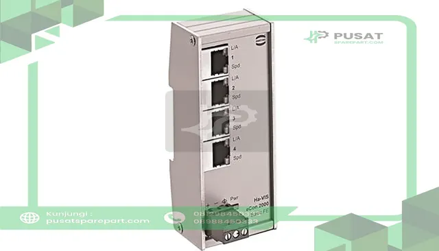 HARTING 24020040000 Ha-VIS eCon 2040BT-A - unmanaged switch with 4 RJ45, (extended temp. range)