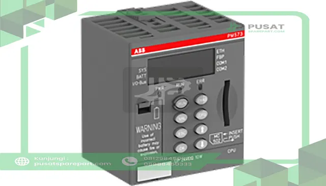 ABB Drives PM573-ETH Processor Module, 512k Memory, Ethernet, 2x RS232/485, FBP Display