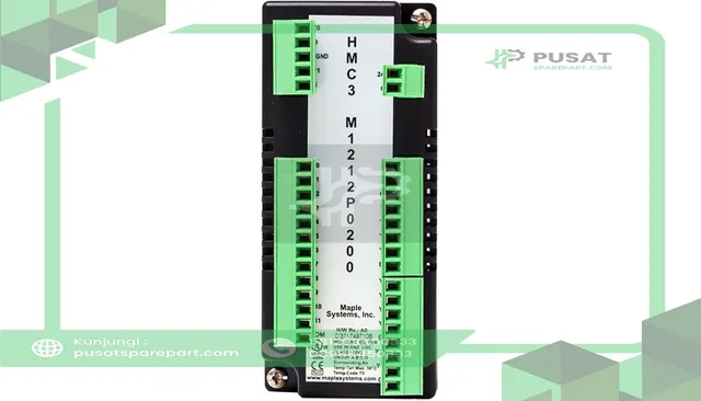 Maple Systems HMC3-M1212P0200-V2 MODULE,HMC3,12DI/12DO (PNP),2AI
