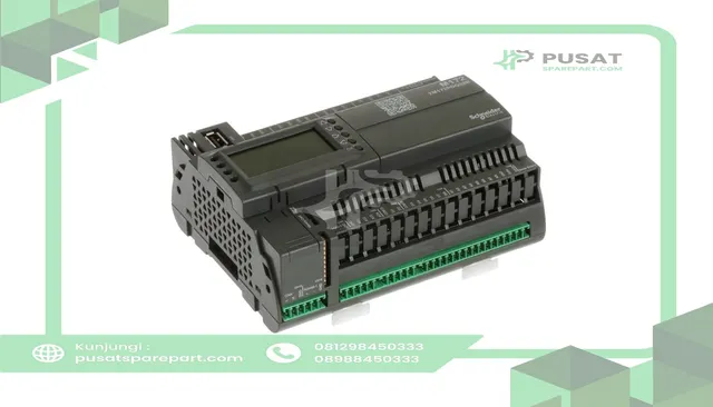 Schneider Electric TM172PDG28R Modicon M172 Logic Controller, Performance Display 28 I/O, Perf Modbus/Ethernet