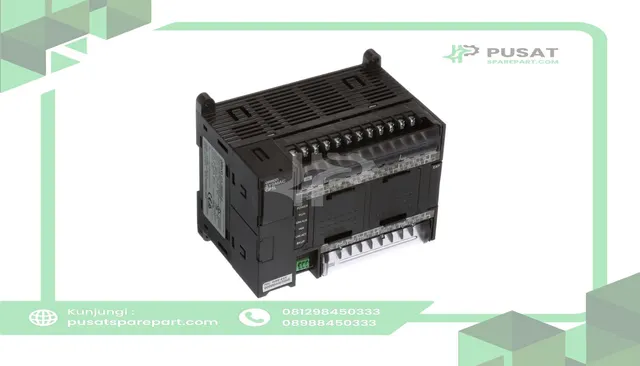 Omron Automation CP1L-EM30DR-D CPU, 18x in, 12x Relay out, Ethernet - gambar 2
