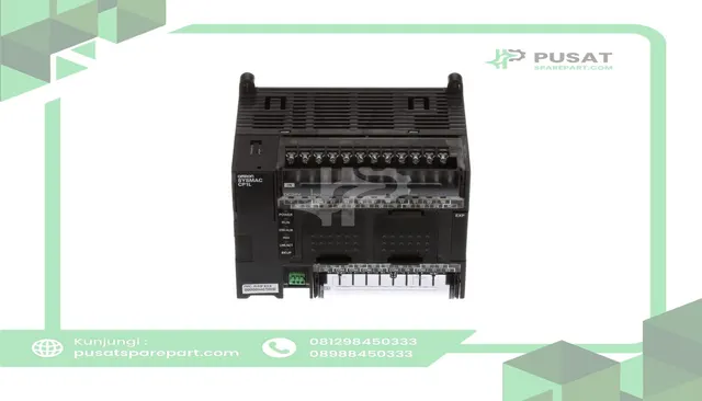 Omron Automation CP1L-EM30DR-D CPU, 18x in, 12x Relay out, Ethernet - gambar 3