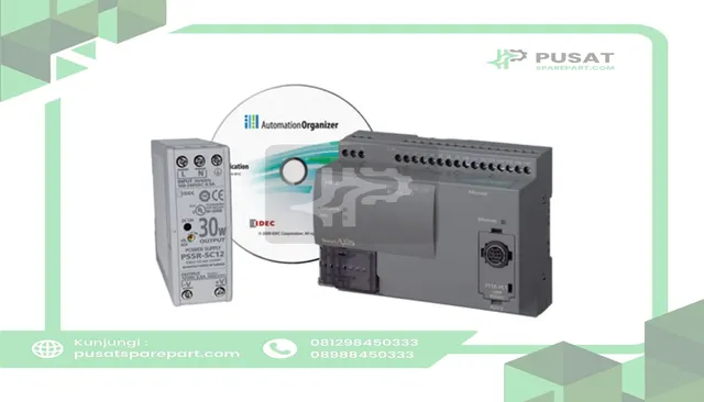 IDEC Corporation KIT-SMART-24-BDC SmartAXIS Starter Kit 24I/O DC, USB Cable, 30W PS and Software