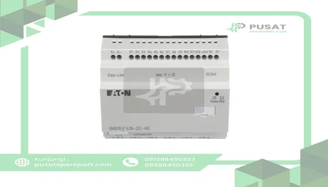 Eaton - Cutler Hammer EASY618-DC-RE Module, Expansion, Ez Relay I/O Expansion Unit, 18 I/O - 12 In Dc, 6 Out Relay - gambar 4