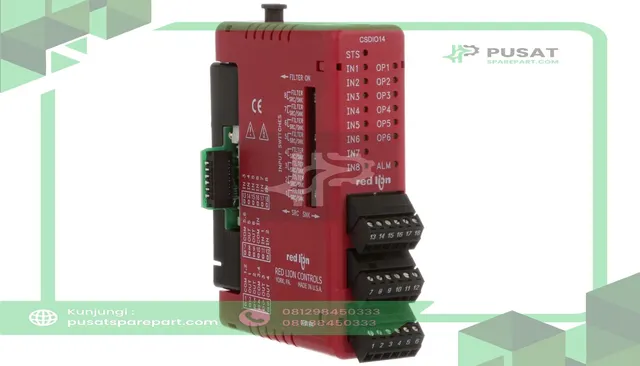 Red Lion Controls CSDIO14S I/O MODULE, DIGITAL, W/LOGIC ENGINE, 8 INPUTS, 6 SS OUTPUTS