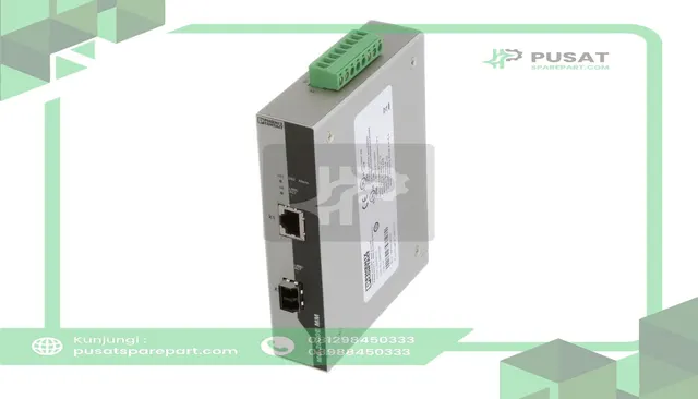 Phoenix Contact 2891056 FO Converter w/LC Duplex Fiber Optic Connection; FLMC 2000E LC - gambar 3