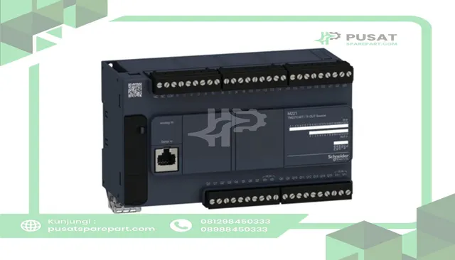 Schneider Electric TM221C40T Controller, Logic, 40 I/O, 24VDC, Transisor PNP, Compact, Modicon M221