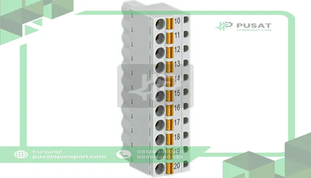 ABB Drives TA565-11 PLC Terminal Block, Spring front, Cable front. 11-pole, S500-eCo Series