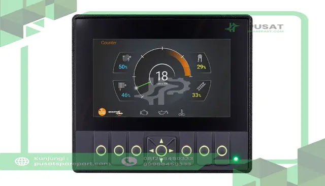 ifm efector CR1141 HMI/PLC,USB,CAN,4.3 in Color Display,Keypad,Ethernet/IP,Modbus,Codesys 3.5 PLC