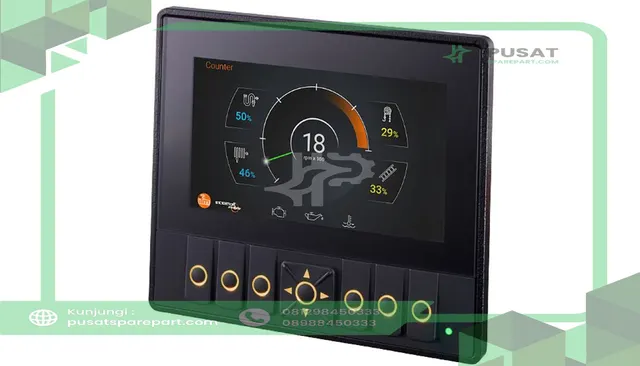 ifm efector CR1141 HMI/PLC,USB,CAN,4.3 in Color Display,Keypad,Ethernet/IP,Modbus,Codesys 3.5 PLC - gambar 2