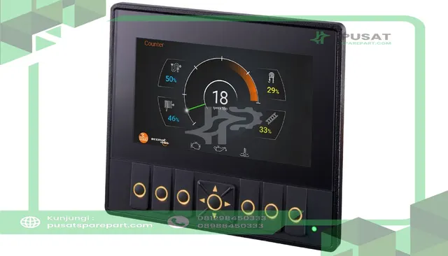 ifm efector CR1140 HMI/PLC, 4.3 in Color, Ethernet, CAN, Keypad, Ethernet/IP, Modbus, Codesys 3.5 - gambar 2