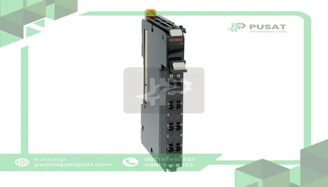 Omron Automation NX-AD2604 PLC Expansion Module, 2 Analog Voltage Dif In, Free Run Refresh, NX Series