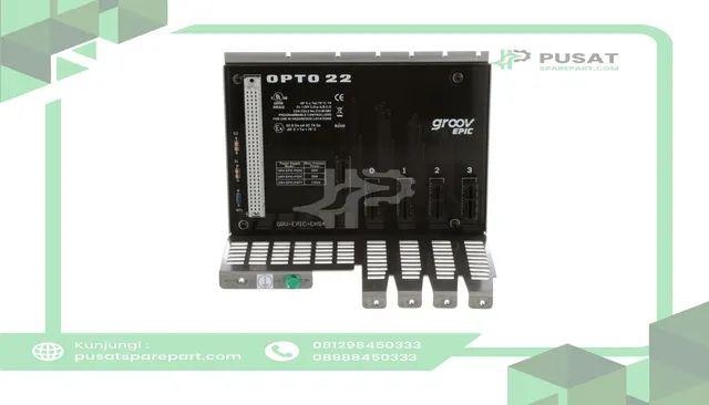 Opto 22 GRV-EPIC-CHS4 4-Module Analog/Discrete/Serial Mounting Chassis - gambar 5
