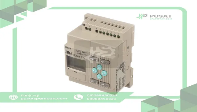 Omron Automation ZEN-10C1AR-A-V2 Controller, CPU, 6 Inputs and 4 Outputs, AC Input, Relay Output, AC Power Supply - gambar 5