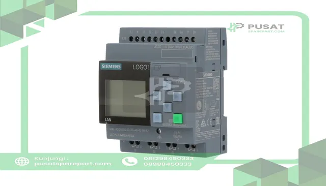 Siemens 6ED10521FB080BA0 PLC, Logic Controller, 115V/230V, 8 DI/4 DO Relay, Ethernet, Logo 8 Series