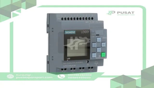 Siemens 6ED10521FB080BA0 PLC, Logic Controller, 115V/230V, 8 DI/4 DO Relay, Ethernet, Logo 8 Series - gambar 2