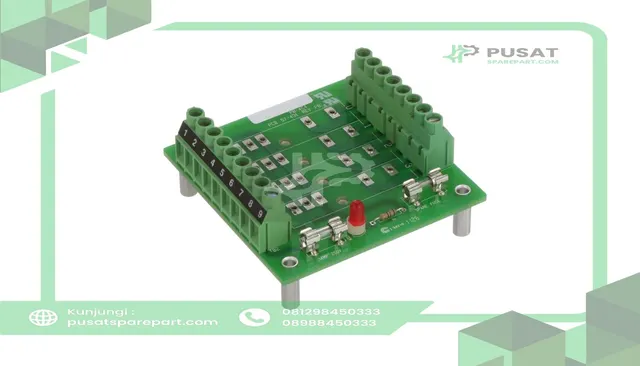 Sensata - Crydom PB-4C4 Mounting Board; 4; 50-Pin; Screw - gambar 3