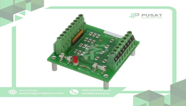 Sensata - Crydom PB-4C4 Mounting Board; 4; 50-Pin; Screw - gambar 5