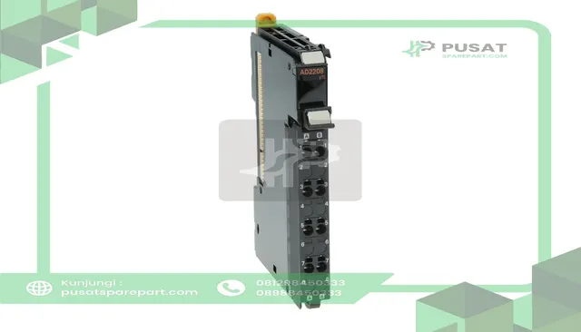 Omron Automation NX-AD2208 PLC Expansion Module, 2 Analog Current In, I/O or Free Run Refresh, NX Series