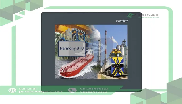 Schneider Electric HMISTU855W colour touch panel screen, Harmony STO & STU, 5.7inch wide, no Schneider logo