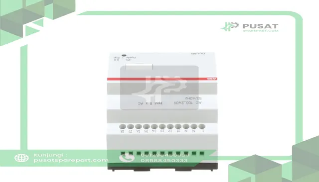 ABB 1SVR440713R0200 Logic Relay, No Display, 8IN/4 Relay Out, Timer, Stand Alone, 100-240V AC - gambar 3