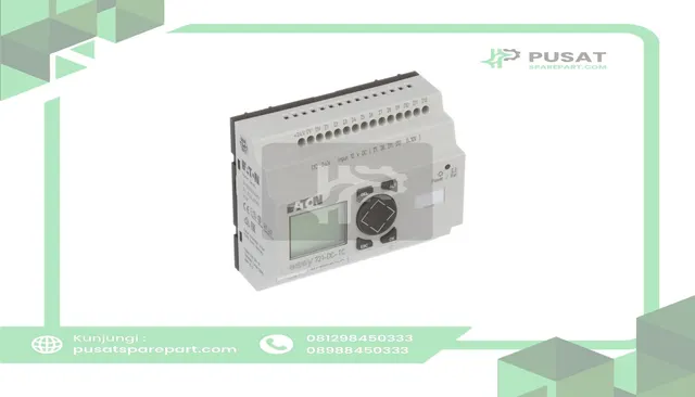 Eaton - Cutler Hammer EASY721-DC-TC Smart Relay, 20 I/O-12 In DC, 8 Out Transistor, Clock/Display, easy700 Series - gambar 5