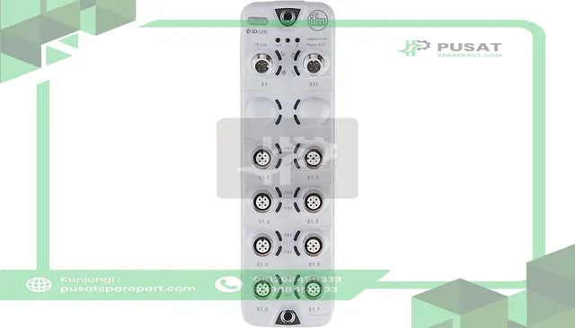 ifm efector AL2205 IO-Link input/output module, up to 16 PNP in, 16 PNP out, M12, IP69K, aux power