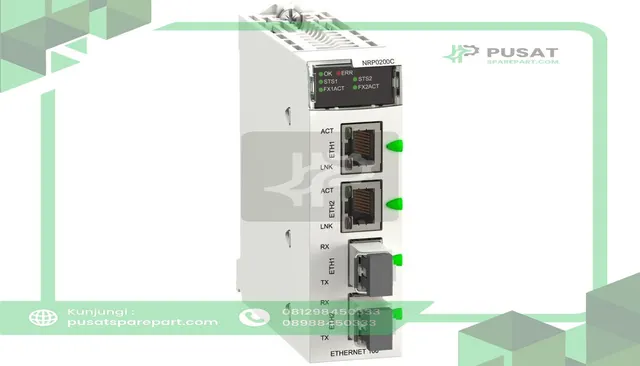 Schneider Electric BMXNRP0200C COATED X80 FO 2CH CONVERTER MODULE, MM