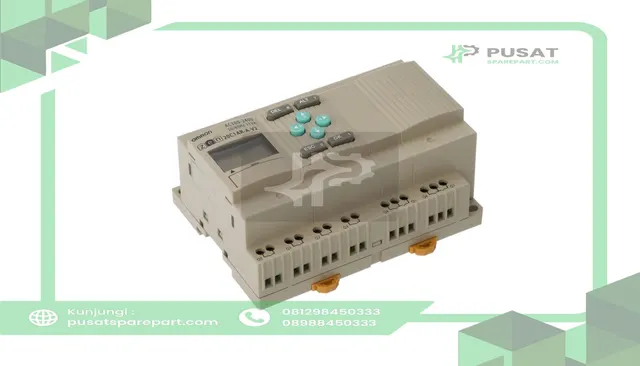 Omron Automation ZEN-20C1AR-A-V2 Controller, CPU, 12 Inputs, 8 Outputs, AC Input, Relay Output, AC Power Supply - gambar 2