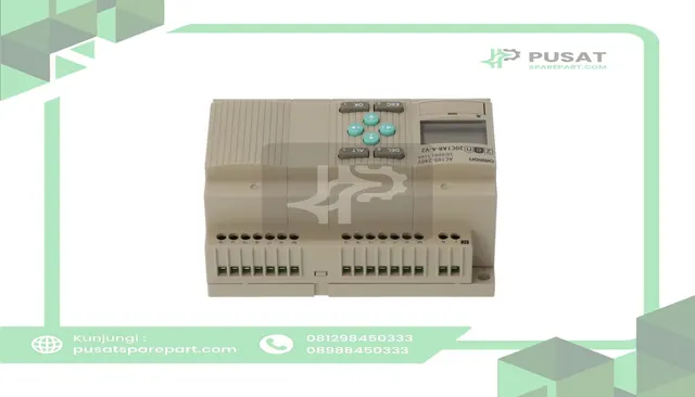 Omron Automation ZEN-20C1AR-A-V2 Controller, CPU, 12 Inputs, 8 Outputs, AC Input, Relay Output, AC Power Supply - gambar 4