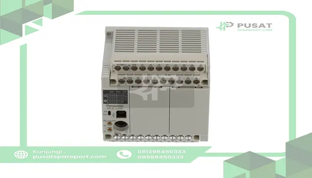 Panasonic Industrial Automation AFPX-C30R PLC, 16 DC Inputs, 14 Relay Outputs, RS232C, RS485, USB , 32 kstep, FP-X Series - gambar 4