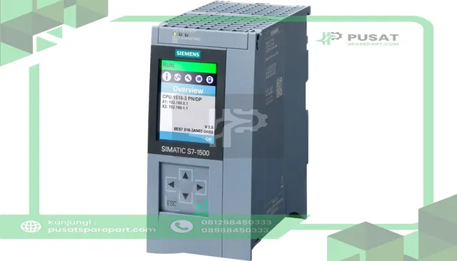 Siemens 6ES75163AN020AB0 CPU 1516-3 PN/DP, 1MB PROG, 5MB DATA