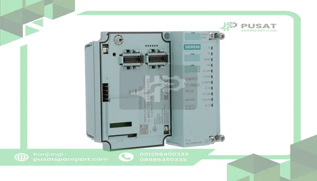 Siemens 6ES71544AB100AB0 SIMATIC DP, PROFINET Interface module,Integrated switch,incl. termination module - gambar 2