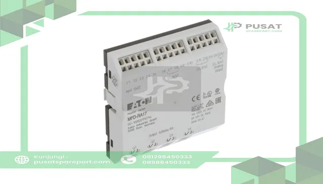 Eaton - Cutler Hammer MFD-RA17 PLC I/O Module MFD-AC-CP8, MFD-CP10 24 VDC, 90 X 88.1 X 44 mm