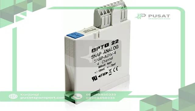 Opto 22 SNAP-AIMV-4 Module, SNAP, 4 Channel, -150 to +150 mV, Analog Input