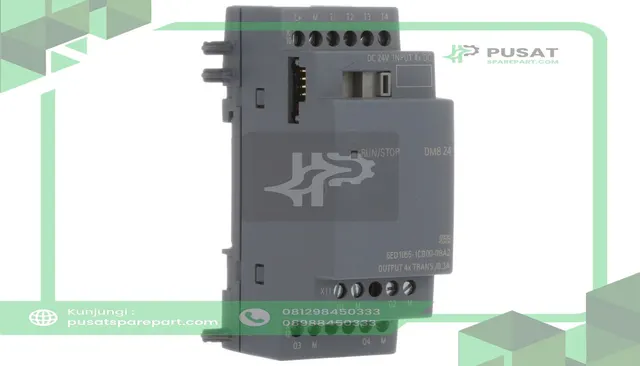 Siemens 6ED10551CB000BA2 Extension Module, For Logo 8, Dm8 24, 24Vdc, 4Di, 4Do, (Sii) - gambar 2
