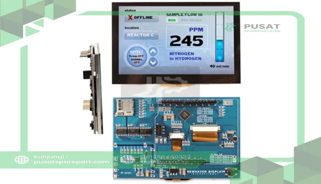Newhaven Display International NHD-4.3CTP-SHIELD-L TFT LCD Display, 4.3in, 480x272, Arduino Shield, TFT Displays Series