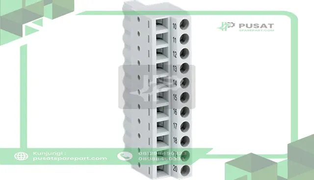 ABB Drives TA564-11 500?eCo Terminal Block, Screw Front & Cable Front, 11?Pole